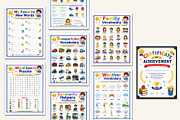 Vocabulary Builder Workbook, a Stationery Template by Designmela01 (Thumbnail 4 of 5)
