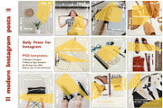 11 Instagram Posts Creator 10-20 day, a Social Media Template by Zimages (Thumbnail 1 of 6)