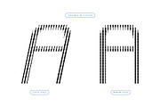 CS Anatole Slitscan, a Sans Serif Font by Craft Supply Co. (Thumbnail 2 of 8)
