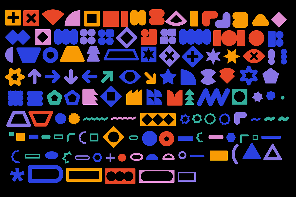 SHAPES Vol. II Brush+SVG/PNG, a Brush Add-On by Headquarters (Photo 3 of 3)