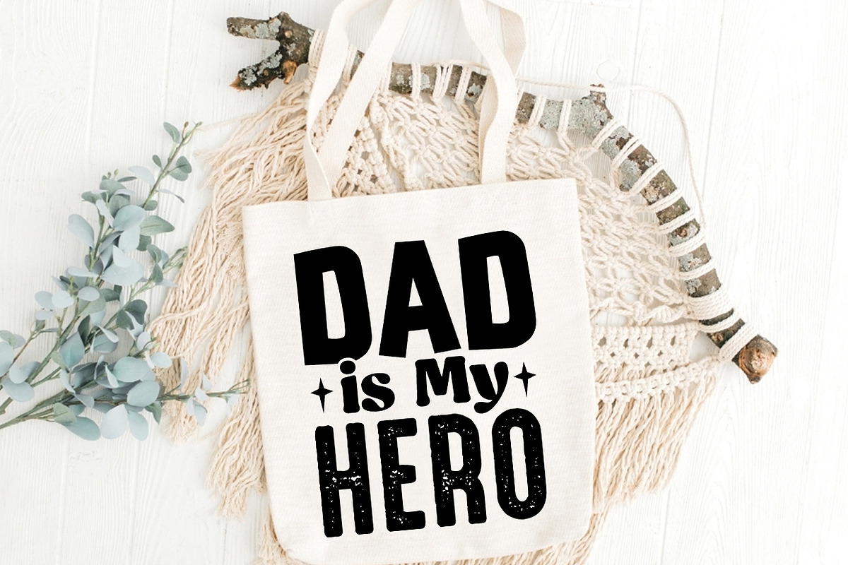 DAD is My HERO T shirt Design, a Graphic by crative8112 (Photo 3 of 3)