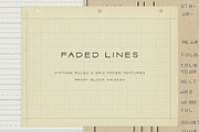 Vintage Ruled & Grid Paper Textures, a Texture Graphic by alonahaidash (Thumbnail 1 of 15)