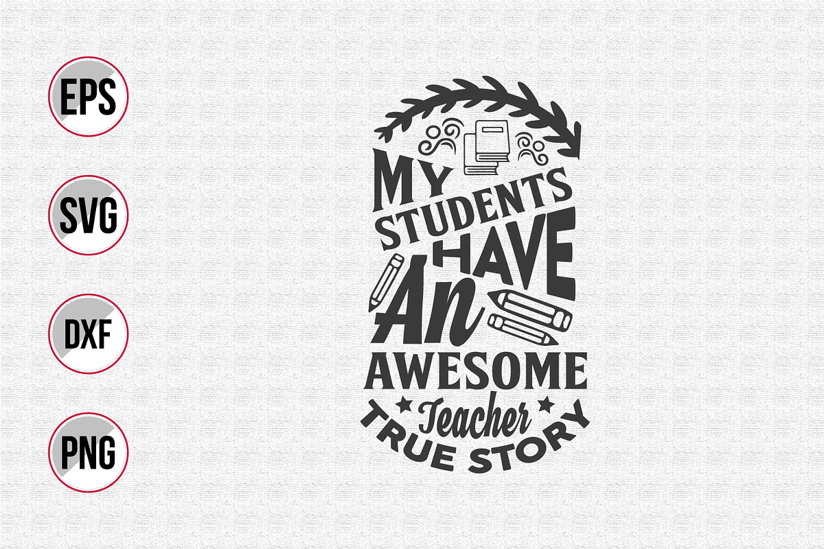Teacher typographic quotes bundle., a Graphic by Uniquesvg99 (Photo 14 of 21)