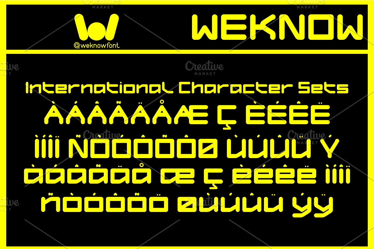 Gold Standard font, a Font by weknow (Photo 8 of 8)