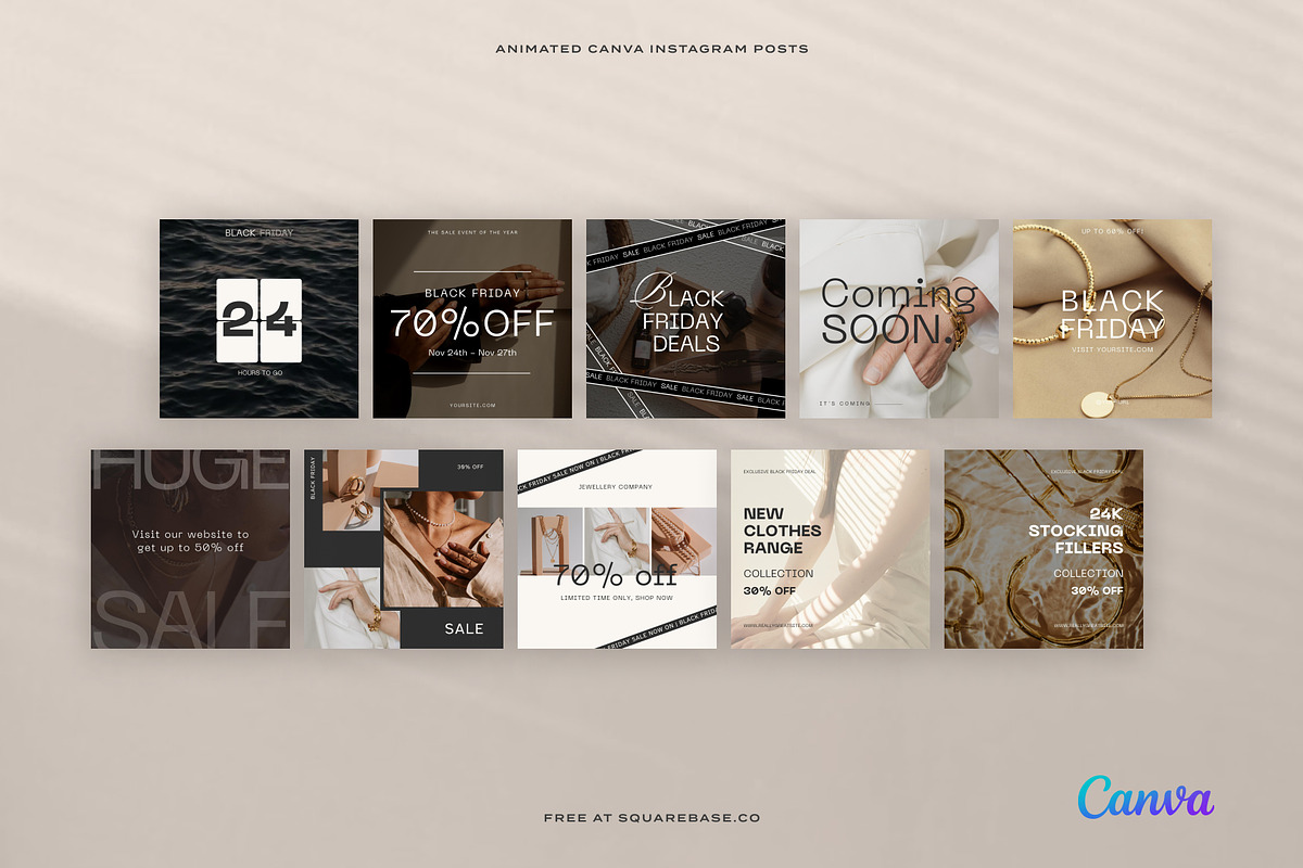 Animated Templates for Black Friday, a Social Media Template by Squarebase Templates (Photo 4 of 5)