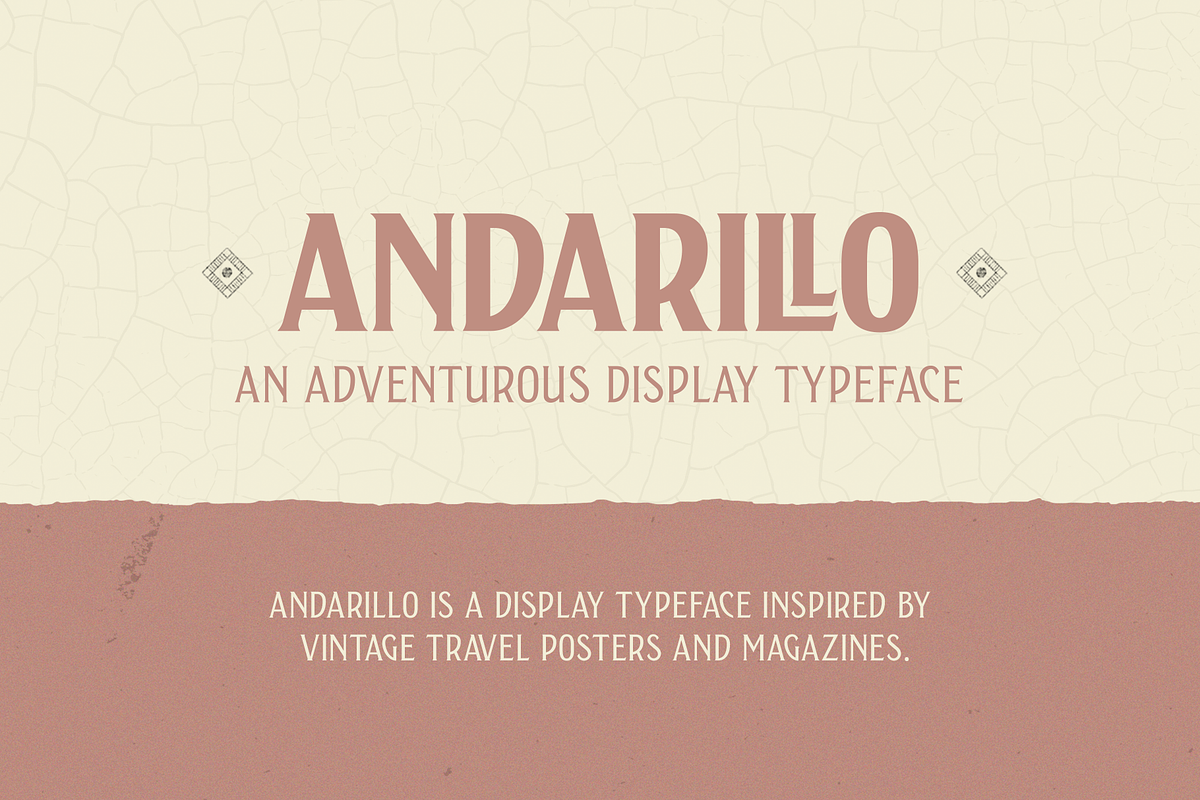 Andarillo - Display Font