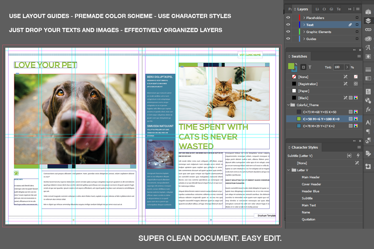 Veterinary Clinic Brochure, a Brochure Template by Boris Cupac (Photo 10 of 11)