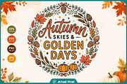 Fall Autumn Quotes Bundle, a Seasonal Illustration by Actual Pixel (Thumbnail 3 of 15)