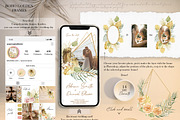Boho floral & tropical animal lion, an Animal Illustration by AnnaTkachi (Thumbnail 7 of 11)
