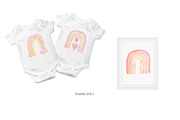 Watercolor Rainbows Set, an Object Illustration by MayaNavits (Thumbnail 9 of 9)