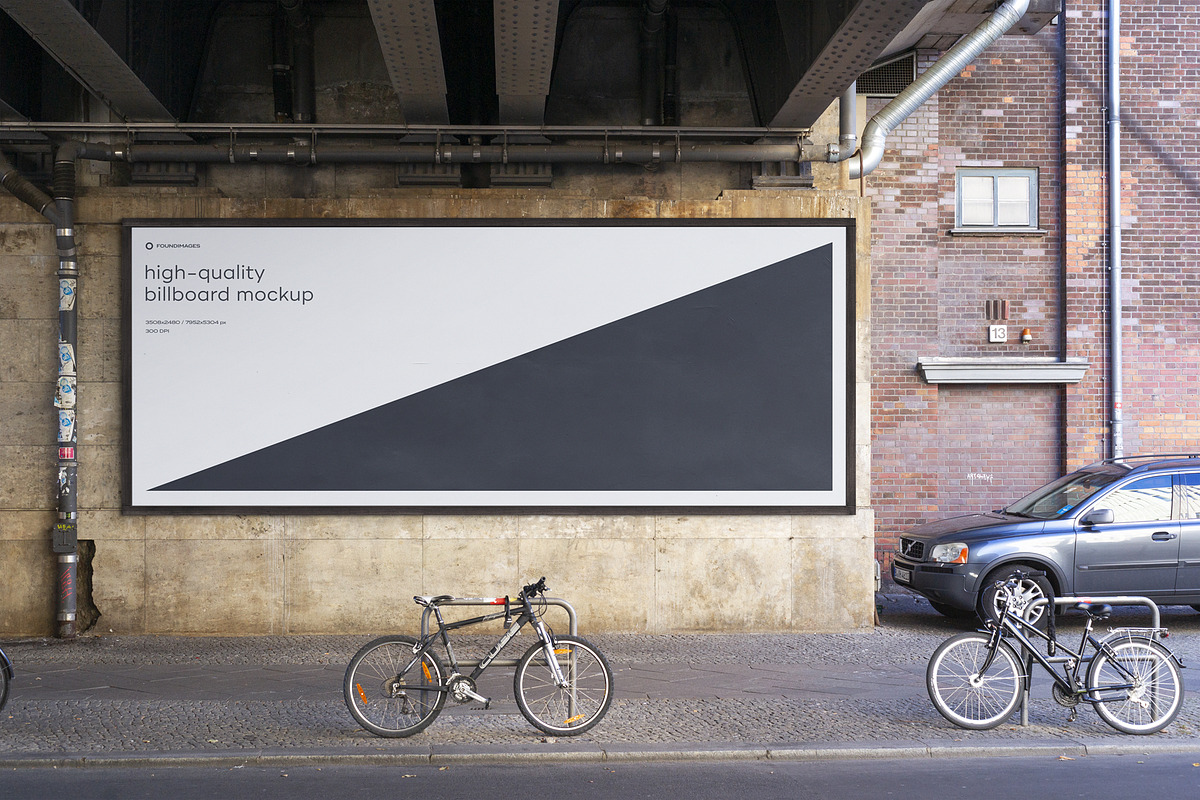 Billboard Mockup Template Bundle, a Print Template by FoundImages (Photo 31 of 36)