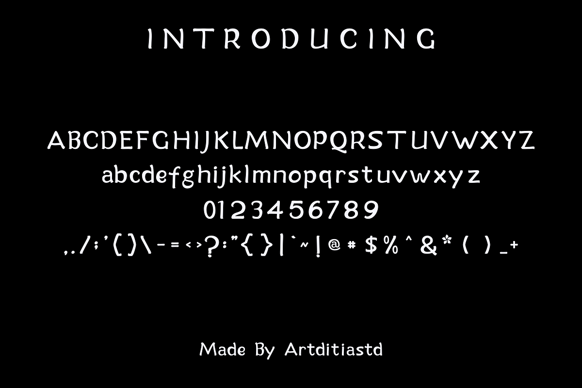 Nimas font, a Handwritten Font by artditiastd (Photo 2 of 3)