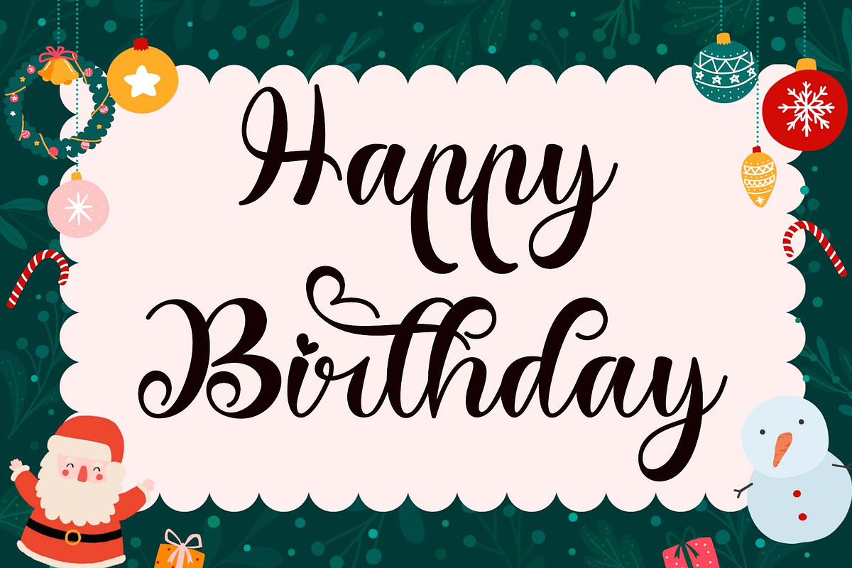 Christmas Liberty, a Handwritten Font by Yoga Letter (Photo 2 of 8)
