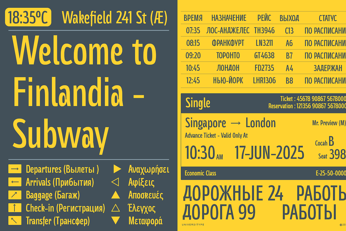 UT Polnuma - A Modern Sans Serif, a Sans Serif Font by Universitype (Photo 6 of 12)