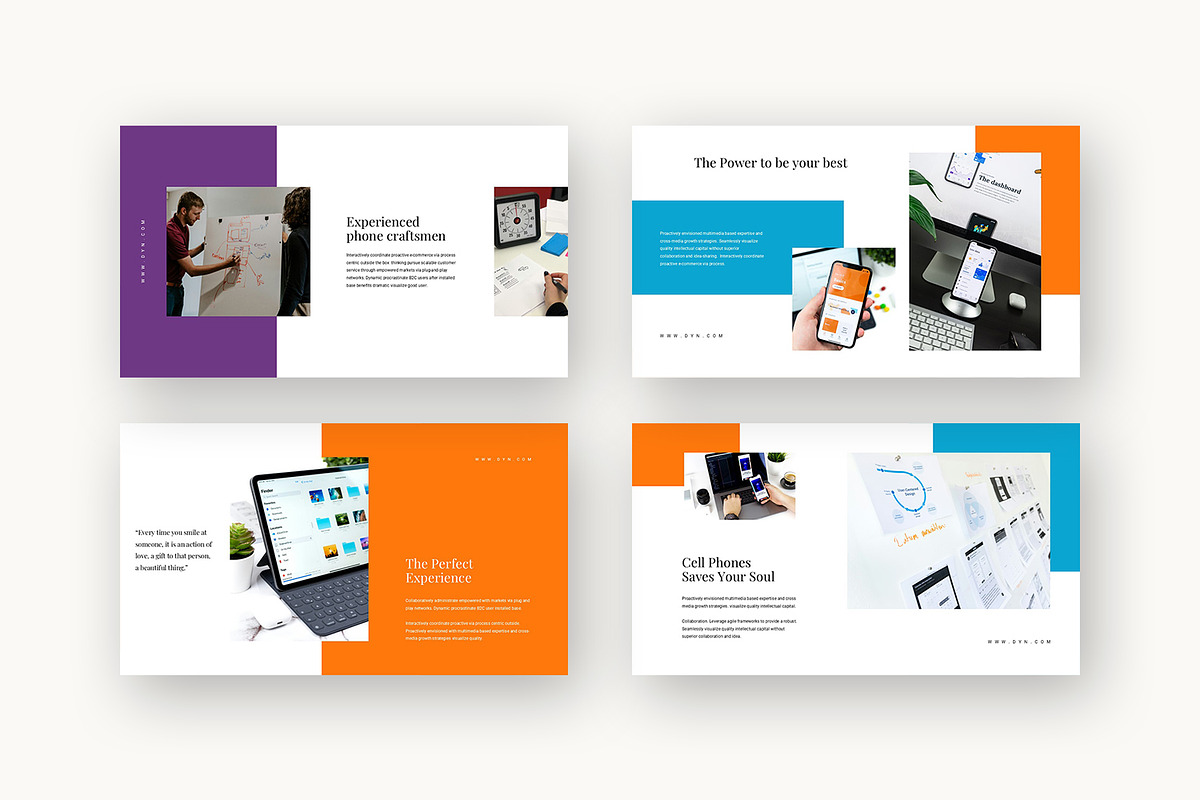 Dyn : App Showcase Powerpoint preview 8