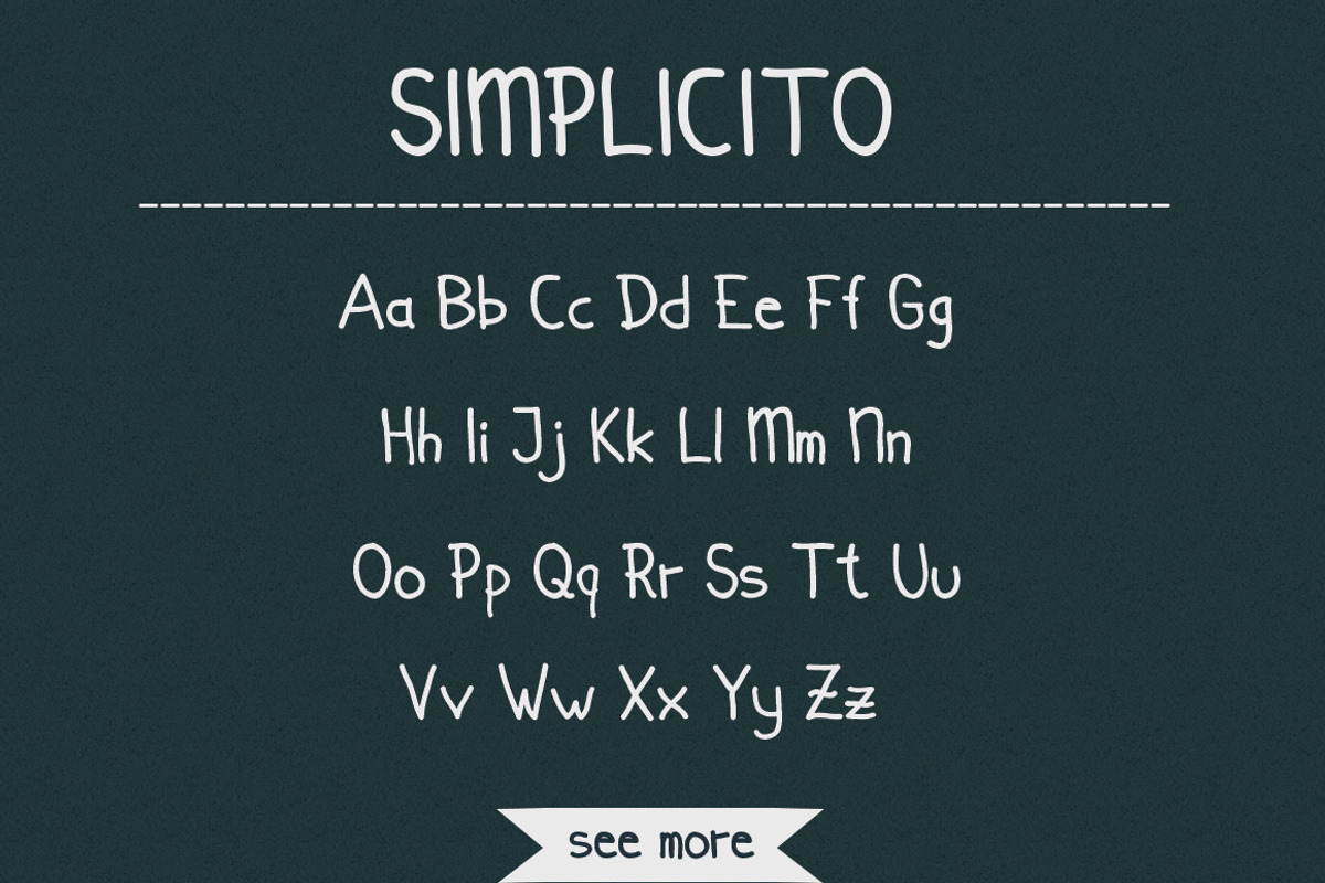 Simplicito Hand Written preview 4