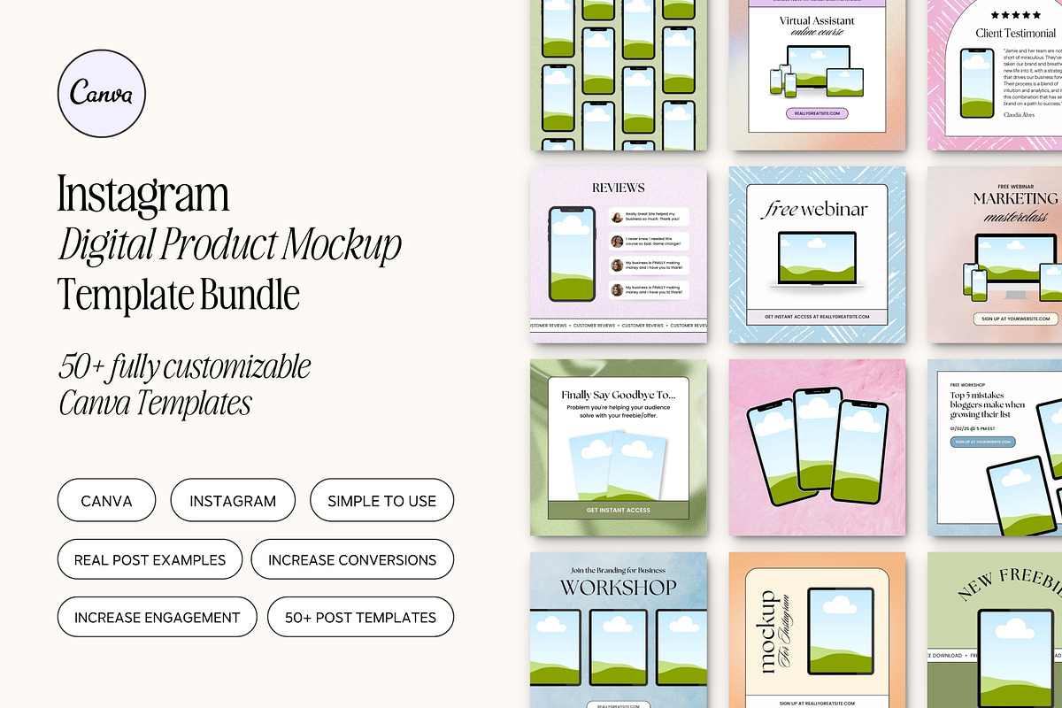 Canva Digital Product Templates, a Social Media Template by Fallon Gerst (Photo 15 of 15)
