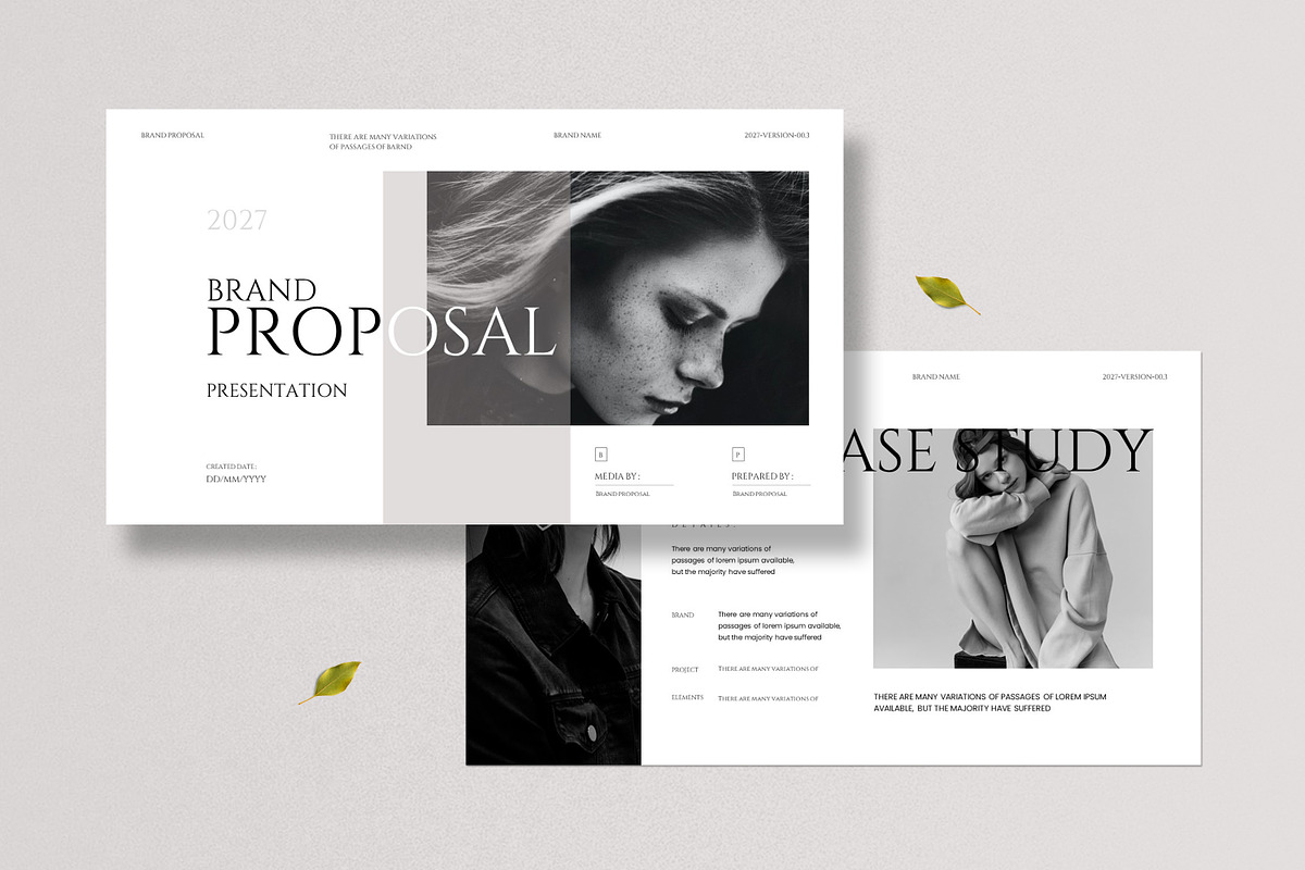 Brand Proposal Template preview 2