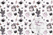 Kawaii Halloween Seamless Patterns, a Pattern Graphic by KaramfilaS (Thumbnail 9 of 32)