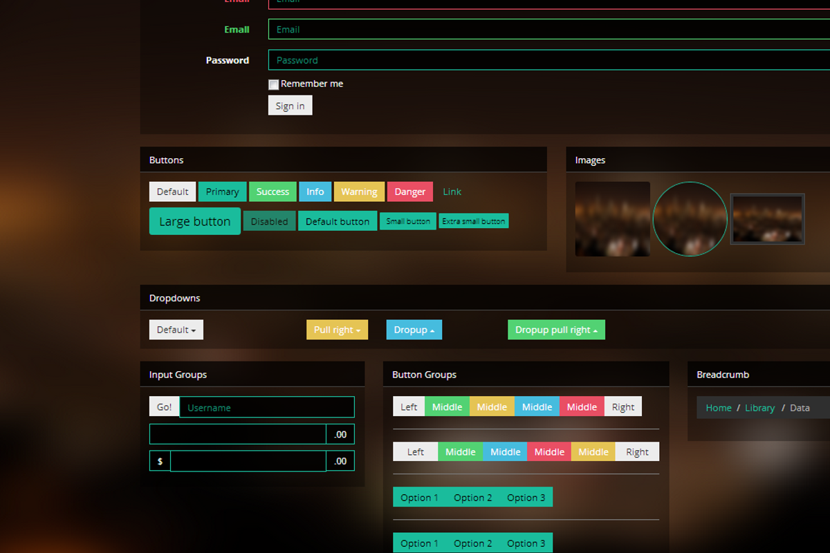 Bootstrap 3.0.! theme GlossyFlat, a Bootstrap Template by Bootstraptor (Photo 5 of 5)