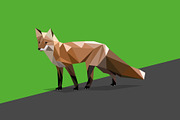 Wild animals in low poly style, an Animal Illustration by Volkan Aydemir (Thumbnail 3 of 12)