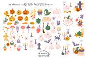 Cozy Halloween Bundle, a Decorative Illustration by Decor Lines (Thumbnail 2 of 9)
