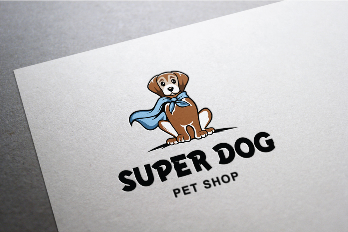 Super Dog Logo, a Branding & Logo Template by MotionMount (Photo 5 of 5)
