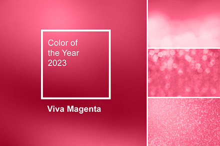 Viva Magenta. Color of Year 2023
