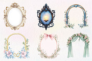 Wedding Photo Frames Clipart, an Illustration by CreationArt (Thumbnail 9 of 9)