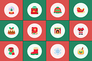 75 Christmas Flat Icons, an Emoji Icon by Prosymbols (Thumbnail 8 of 10)