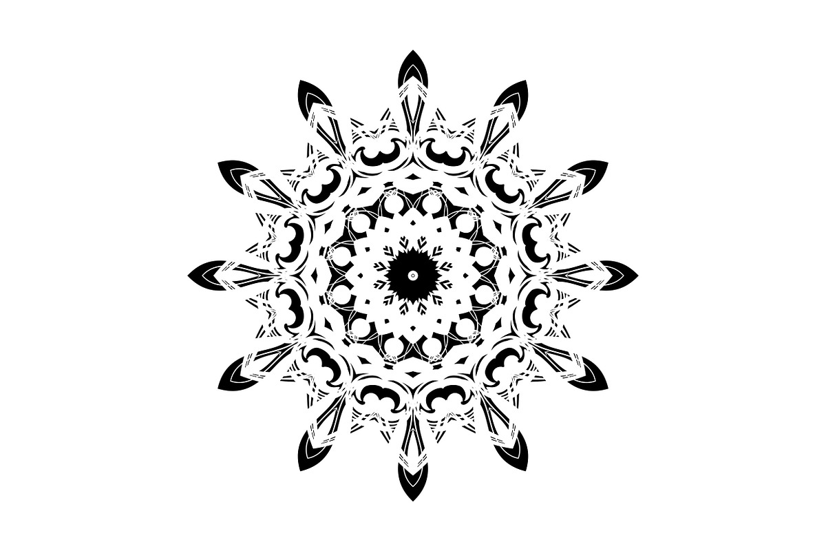 High Quality Mandala Clipart Bundle, a Decorative Illustration by NJ Himel (Photo 23 of 103)
