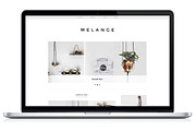 Responsive WP Theme - Melange, a WordPress Template by Light Morango (Thumbnail 1 of 4)