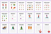 Kindergarten Christmas Workbook, a Stationery Template by Shumaya (Thumbnail 2 of 6)
