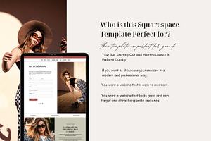 Squarespace 7.1 Template Taylor Ray