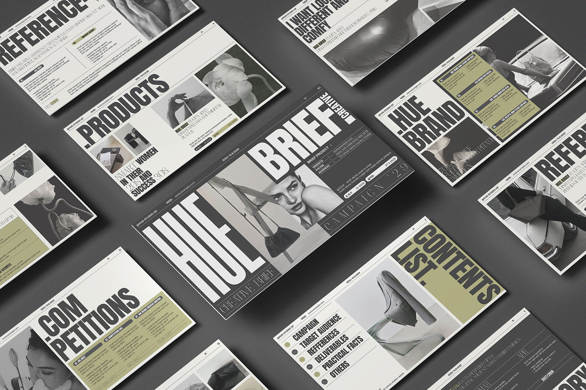 Creative Brief Campaign Presentation, a Presentation Template by SlideStock (Photo 2 of 10)