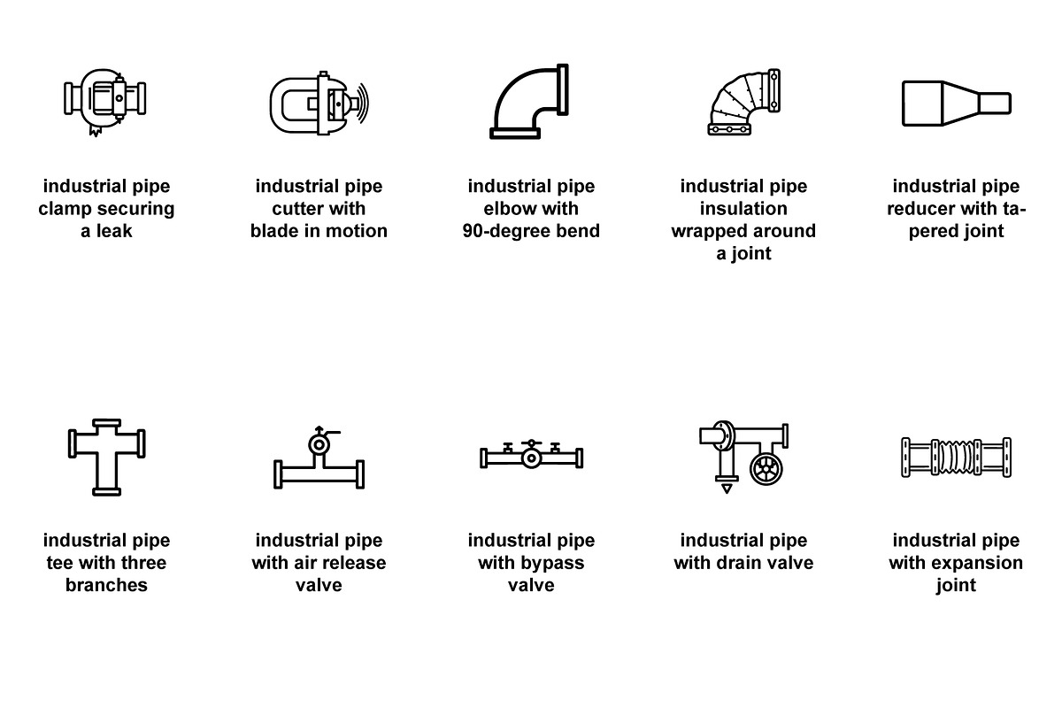 Plumbing fixtures Icon Set, an Outline Icon by Nurlan's shop (Photo 3 of 6)