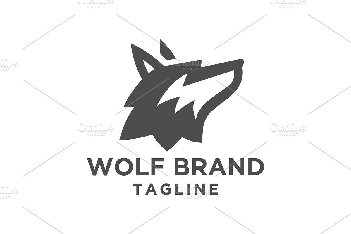 Wolf Logo Design, a Branding & Logo Template by Stefan Art Logo store