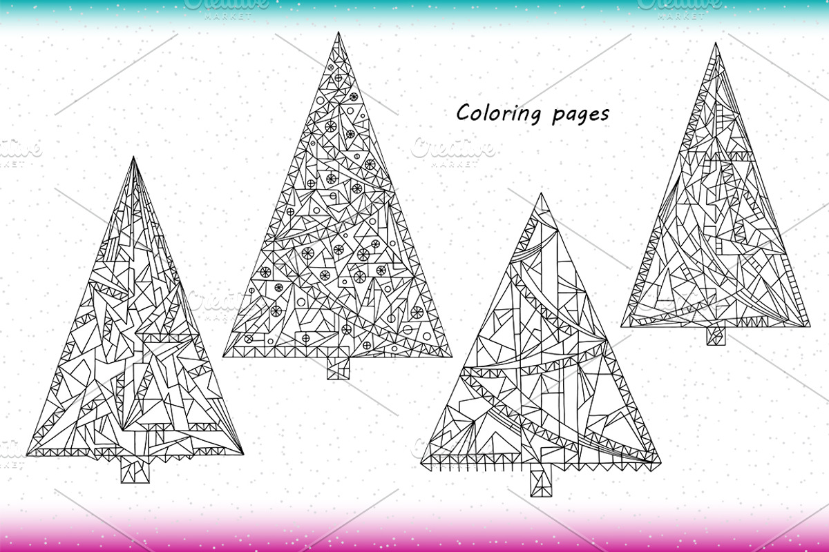 Happy New Year! Christmas trees!, an Object Graphic by xgart (Photo 6 of 7)