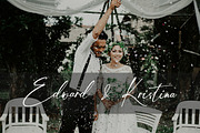 Florissant - Handwriting Font, a Script Font by Mayofont (Thumbnail 3 of 7)