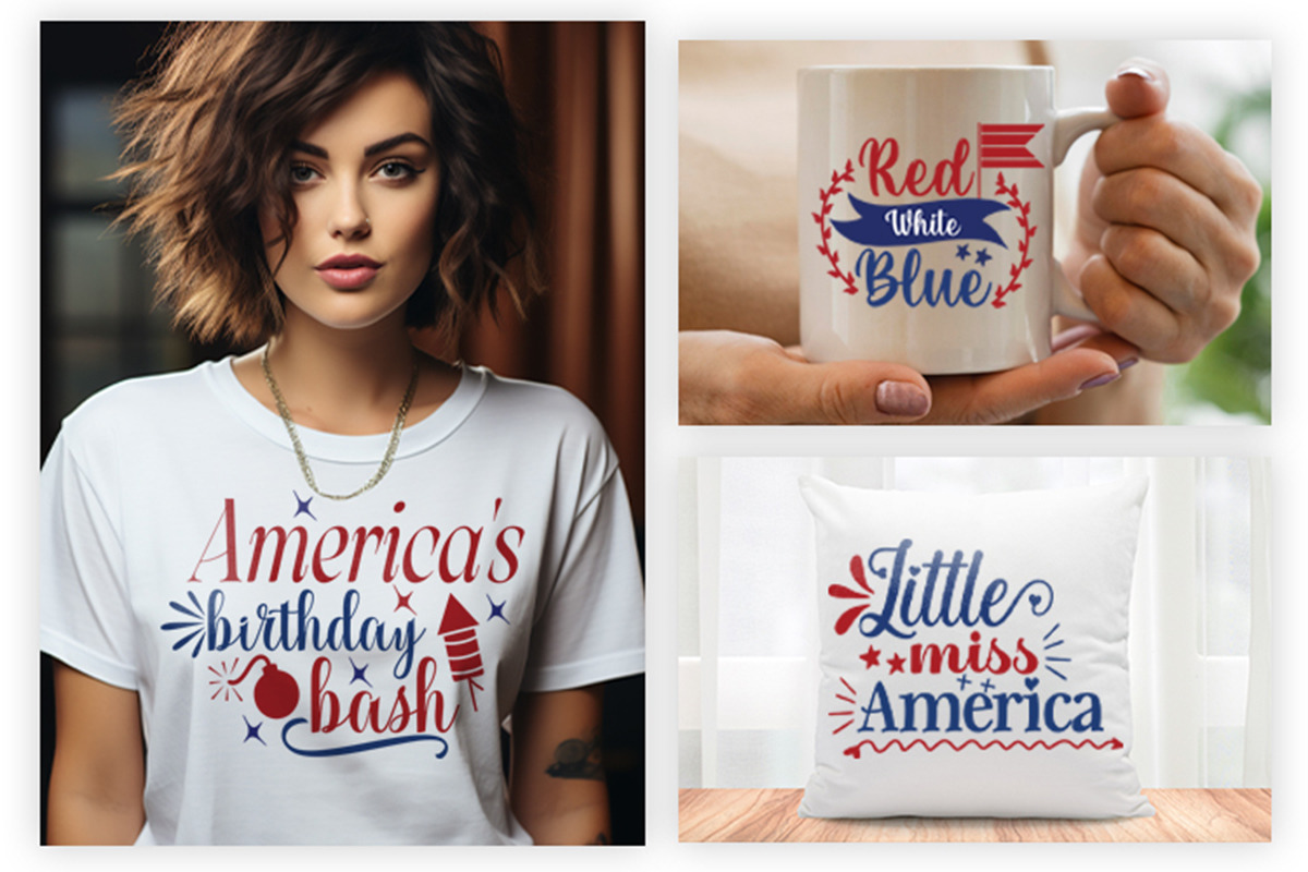 4th of July SVG & PNG Design Bundle, an Object Graphic by Creative Arslan (Photo 4 of 6)