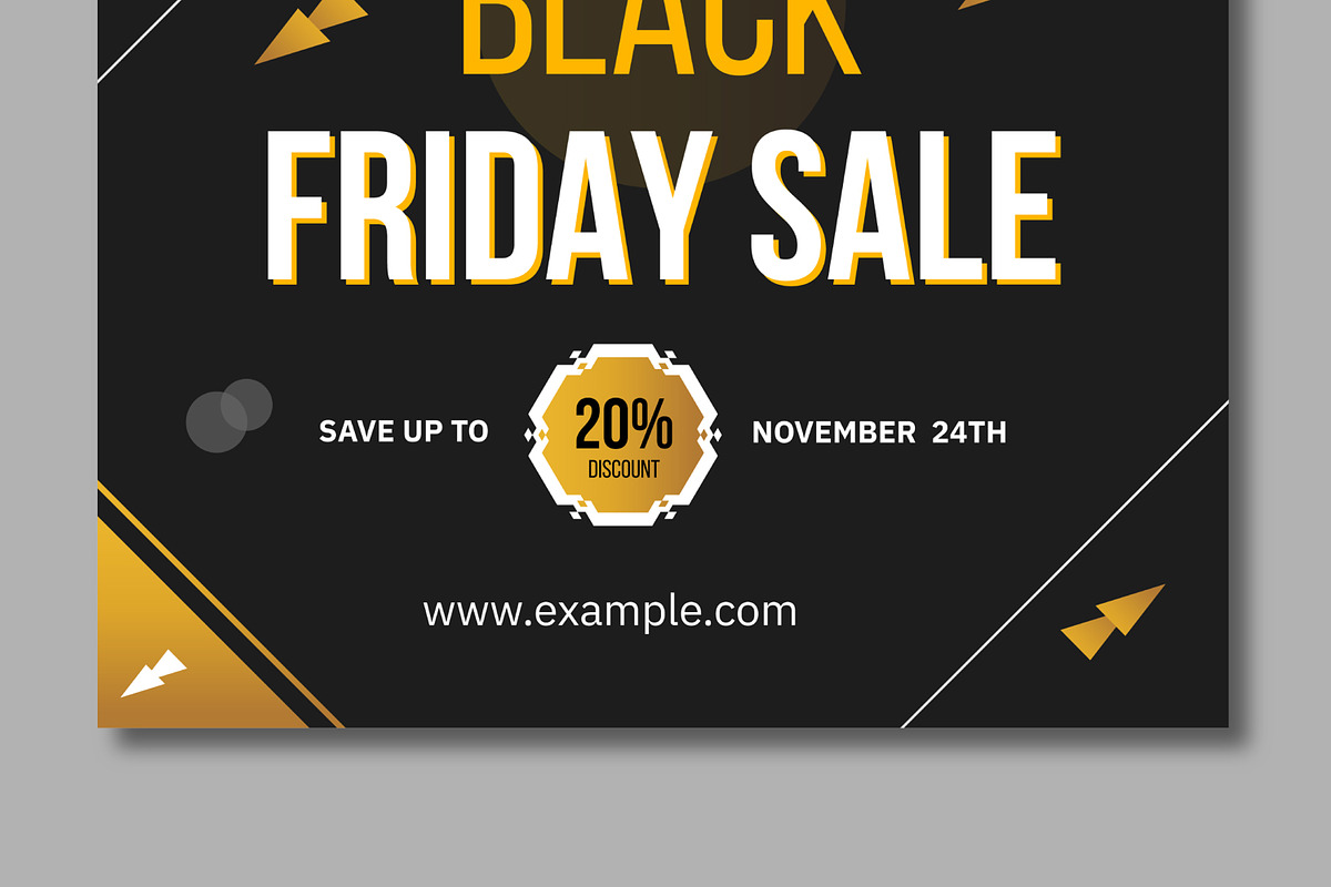 Black Friday Sale Social Media, a Social Media Template by MightyDesign (Photo 4 of 7)