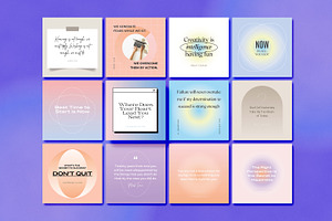 Gradient Instagram Quotes CANVA