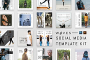 W  V E S-Social Media Pack, a Social Media Template by Everyday Monster Creative (Thumbnail 1 of 6)