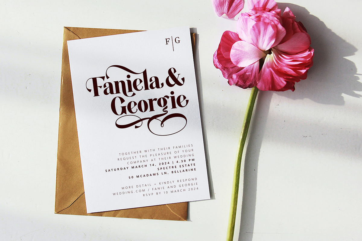 Ardhelia, a Serif Font by JamalCreativeStudio (Photo 6 of 11)