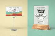 Monoline Covid-19 Prevention Icons, an Outline Icon by Space Between (Thumbnail 7 of 7)