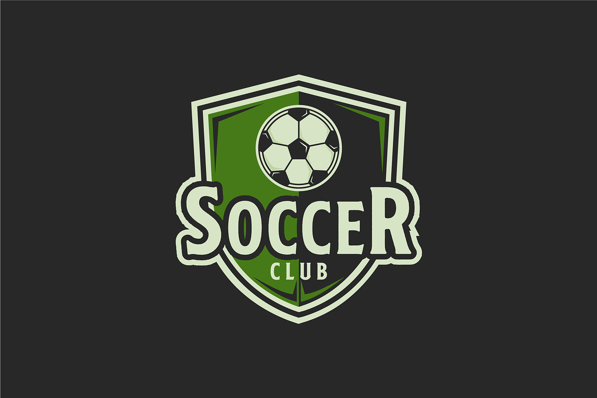 soccer football emblem logo vector, a Branding & Logo Template by zyxroun shop
