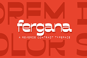 Fergana, a Sans Serif Font by Muhammad Hastian (Thumbnail 1 of 7)