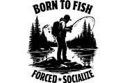 Fishing Quote T-Shirt Bundle, an Object Graphic by Designer_Momina (Thumbnail 9 of 11)