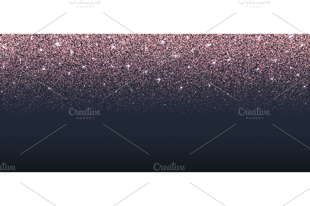 Pink rose dust spray shiny glitter, a Seasonal Illustration by Vector Tradition