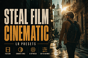 Steal Film Cinematic LR Presets, a Preset Add-On by AAA Presets (Thumbnail 1 of 22)